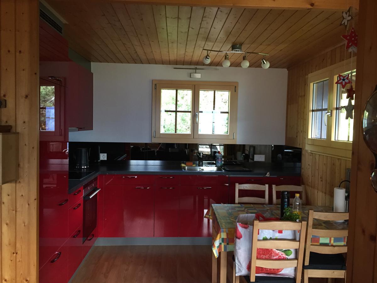 Ferienwohnung Im Chalet Firn - Og 波尔琴 外观 照片